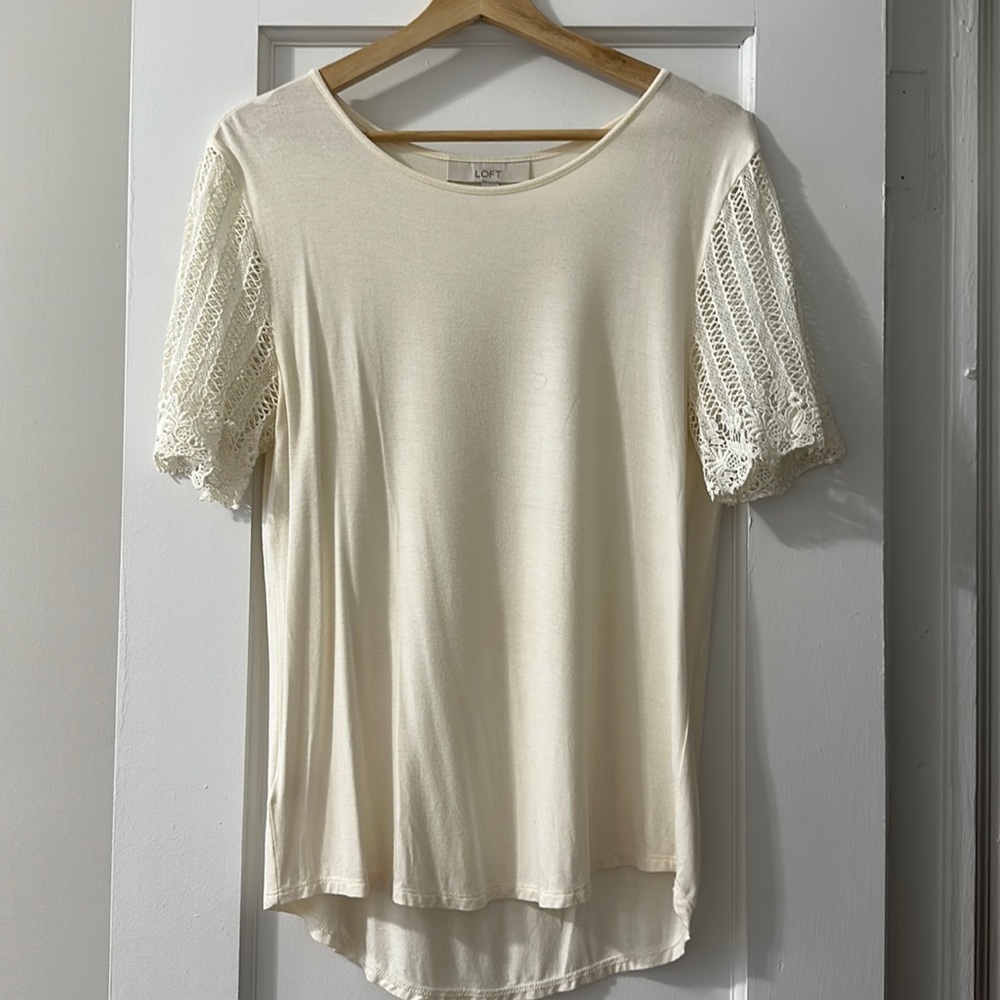 Loft Cream Top